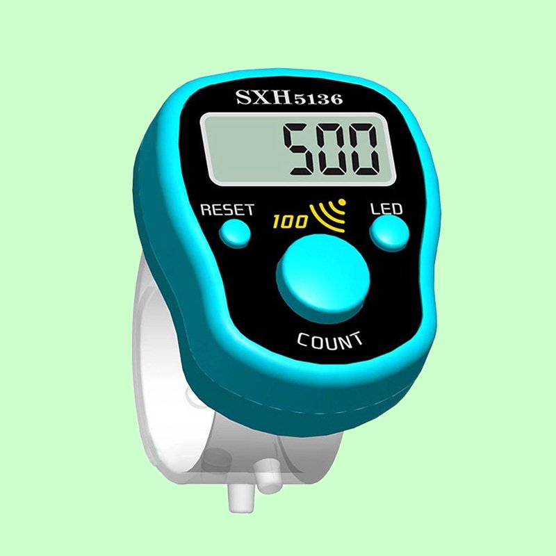 zikr bague Digital Ring Tasbeeh Tasbix Tasbih Tally reminder Finger Hand Counter For Prayer Islamic Tasbih